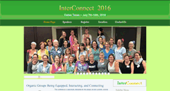 Desktop Screenshot of interconnectevent.org